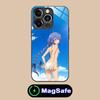 Mushoku Tensei Roxy Mobile Phone Case for iPhone 17 16 15 14 13 12 11 Air Pro Max Plus Mini MagSafe Glass Colorful Cover Luxury