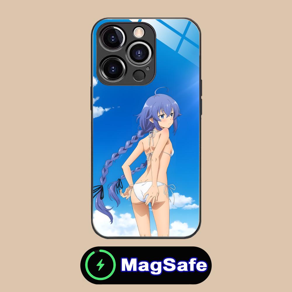 Mushoku Tensei Roxy Mobile Phone Case for iPhone 17 16 15 14 13 12 11 Air Pro Max Plus Mini MagSafe Glass Colorful Cover Luxury
