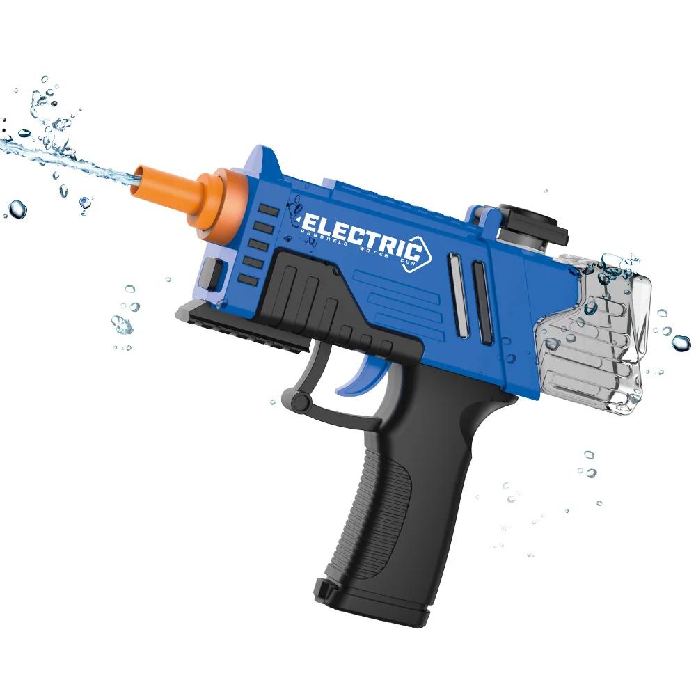 Non-Toxic Electric Water Gunsquirt Gun Toyautomatic Water Gun Long Range Blaster Up To 32 Ftoutdoor Pool Party Shooting Game Toy