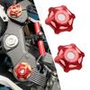 Aftermarket Front Fork Cap Cover CFMOTO 250SR 250NK Motorcycle Suspension Top Titanium Finish