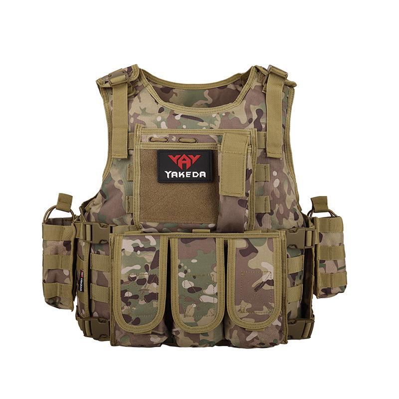 Amphibious Tactical Outdoor Sports Vest & Multifunctional Backpack Plate Carrier.