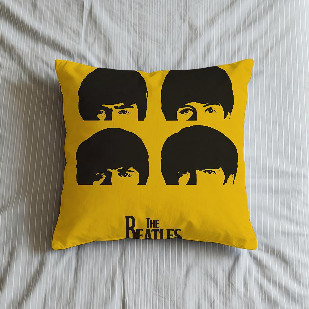 Kissen Das Band SN Abdeckung Weiche Hülle Sofa Rock Wohn B-BbeatleS-ES Zimmer Haus Bequem Büro Dekoration Schutzkissen