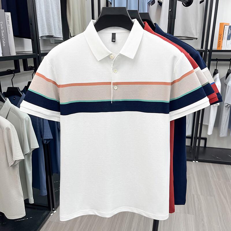 

Firstview Men s Casual Color-block Polo Shirt FV26C1079 XL