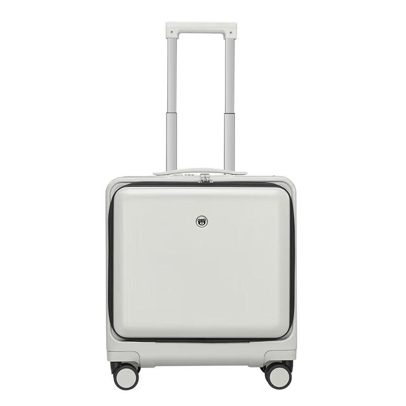 Tymon Double Front Cover 18-inch Carry-on Spinner Luggage