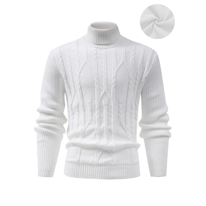 Turtleneck sweater base men s trendy autumn and winter twist inner versatile casual couple top M