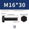 MinDu 8.8 Grade High-Strength Blackened Hex Head Bolts