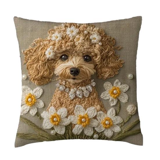 Pillow Cover Squealing Goat Donkey Rabbit Puppy Alpaca Print Cushion Case Sofa Bed Pillowcase Bedroom Dorm Home Decor