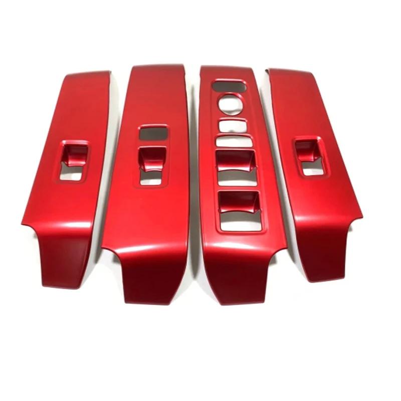 LHD RHD For Honda Civic 11th Gen   ABS Car Window Glass Lift Switch Button Panel Armrest Trim Cover Interior Accessories