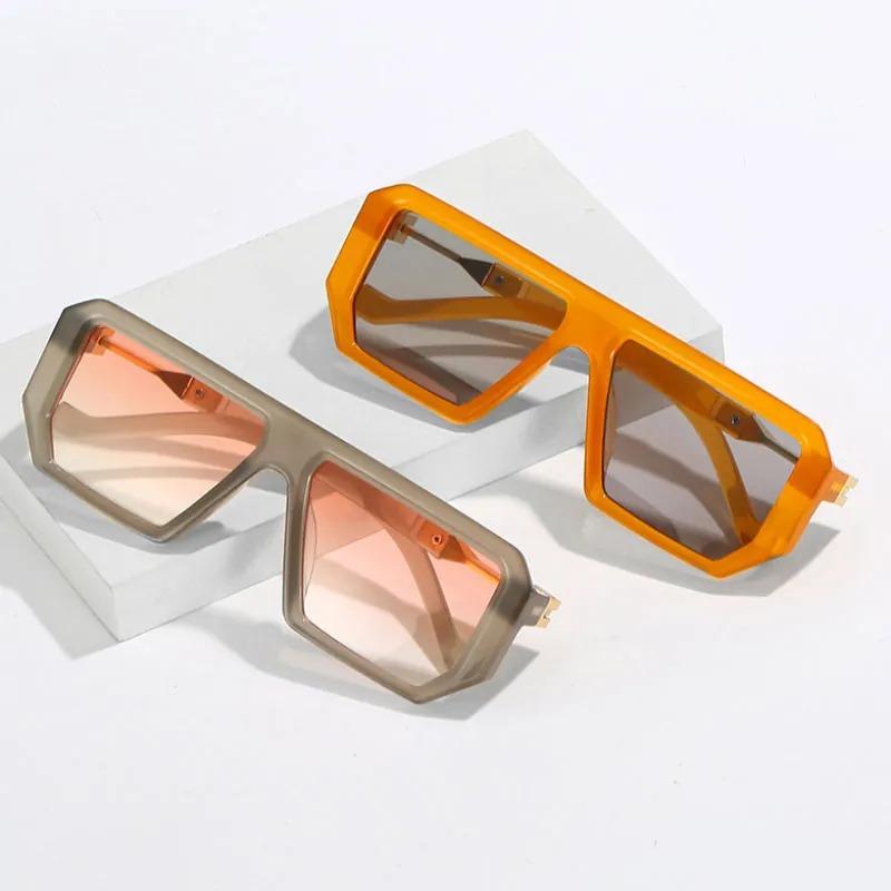 Fashion Retro Square Sunglasses Men Women Outdoor Sport Party Gathering Sunscreen Sunshade Glasses Non-polarized