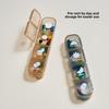 28 Grid Weekly Pill Container Sealed Daily Pill Box Medicine Storage Box  for Travel Household