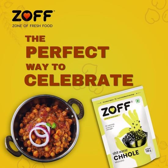 ZOFF Chhole Masala| Chana Masala | Net Weight 100g