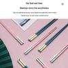 Children's Anti-Slip Alloy Chopsticks