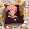 M-Mayonaka animePunch Cushion Cover Home & Car Multi-Scene Pillow Cover - Reversible, Soft & Durable for Daily Use