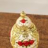 Rose Press Toothpick Holder, Light Luxury High Quality Household Goods, Fashion Retro Plastic Toothpick Box