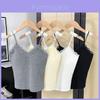 Lacy Strap Tank Top For Women With 3d Embroidery And Sheer Mesh Fabric Perfect For Spring Fashion