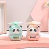 Sevimli Panda Mini El Vantilatörü Soğutucu Taşınabilir Çizgi Film El Tipi USB Şarj Edilebilir Vantilatör Öğrenci Ofis Dış Mekan Yaz