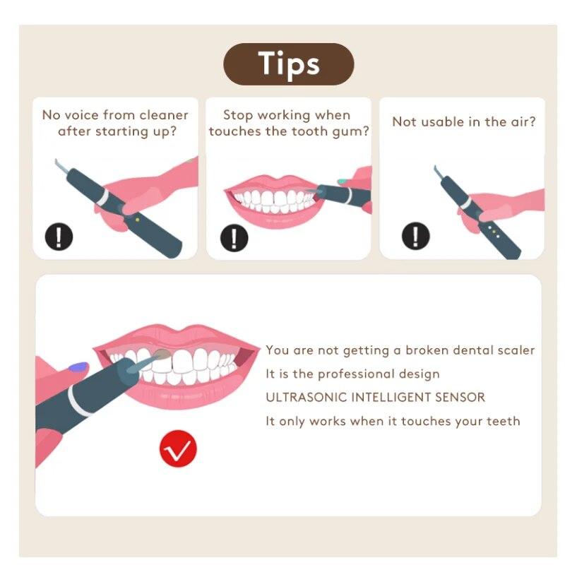 Ultraschall Dental Scaler Für Zähne Zahnstein Fleck Zahn Zahnstein Entferner Elektrische Sonic Zähne Plaque Reiniger Zahnstein Entfernung