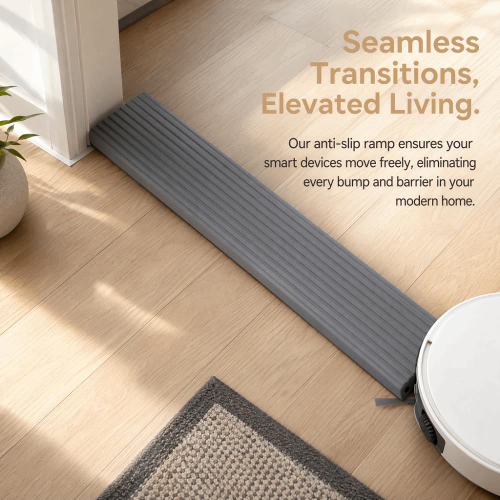 1M Self-adhesive Threshold Ramp Bendable Door Sill Pad Robot Vacuum Pass