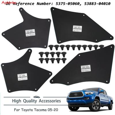 Apktnka Çamurluk Gömlekleri Sıçrama Kalkanı Toyota Tacoma 2005-Önlük Mühür Çamur Flaps Çamurluklar Çamurluklar Muhafızları Etek