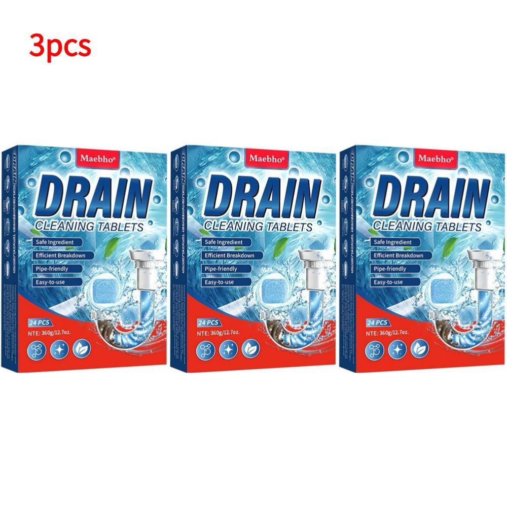 Drain Cleaning Tablets Sink Unblocking Tablets