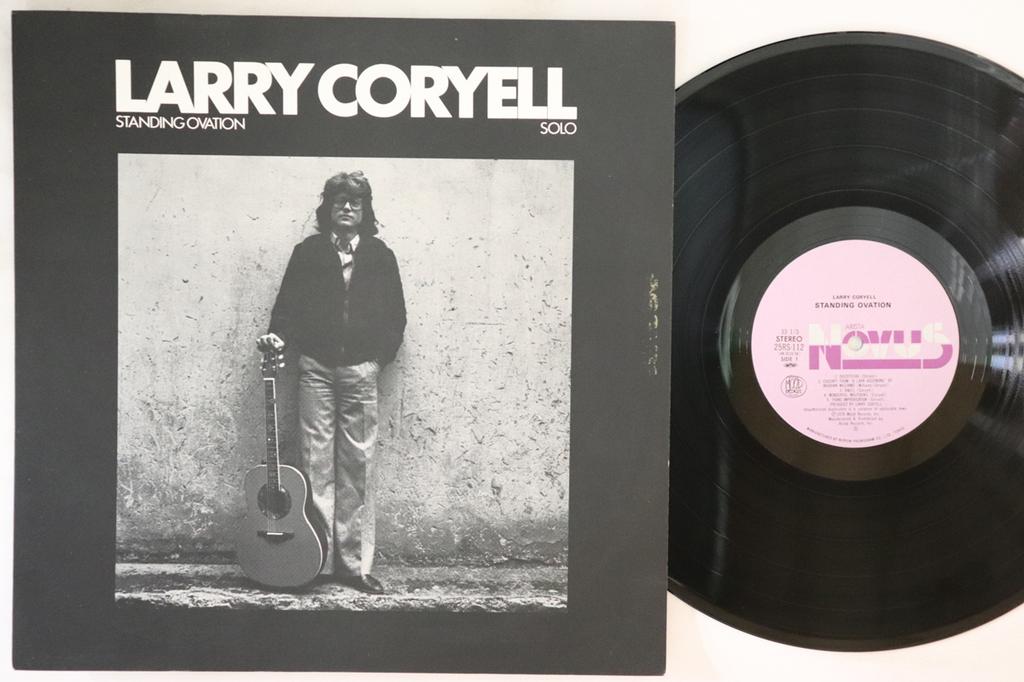LP Record LARRY CORYELL - Standing Ovation Solo 25RS112 ARISTA Japan Jazz Used