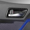 For Toyota CHR CH-R 2018-2022 Black Steel Inner Door Handle Lock Frame Trim 4pcs