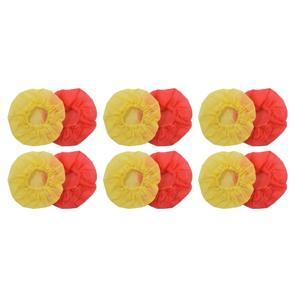 100 Pcs Disposable Microphone Cover Non Woven Microphone Protective Cover for Schools Universities