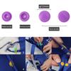 Snap Kit Plastic T5 Garment Multicolor Professional Resin Kit Round DIY Seamless Button for Sewing Fabric Garment Making