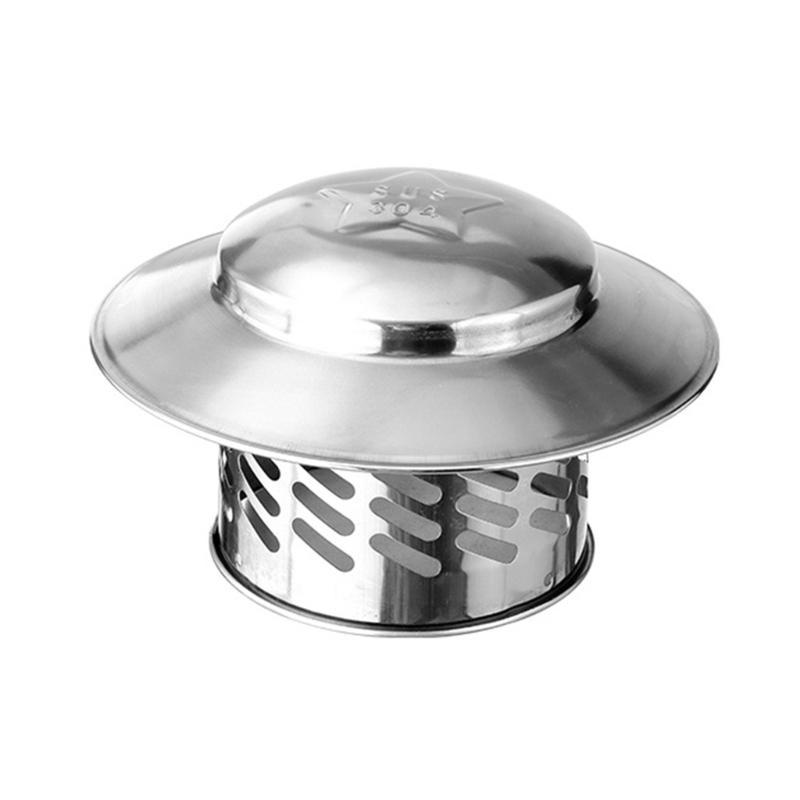 652F Practical Stainless Steel Chimney Rain Blockers for Property Maintenance