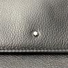 Used MONTBLANCShoulder Bag Black Leather Mens