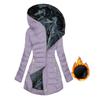 Winter Coat Women's Warm Jacket Long Elegant Women's Long Sleeve Winter Coat With Pocket