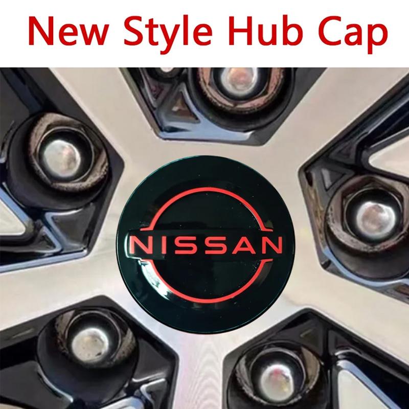 54mm/63mm Neue 4 Stück Auto Radnabenkappen Abdeckungen für Nissan Tiida Sentra X Trail T32 Qashqai J10 J11 Leaf Juke Teana