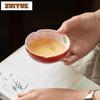 120ml Hand-painted Flower Teacup Elegant Tea Bowl Water Jug Tea-tasting Meditation Cup Chazhan Master Cups Tea Items Collection