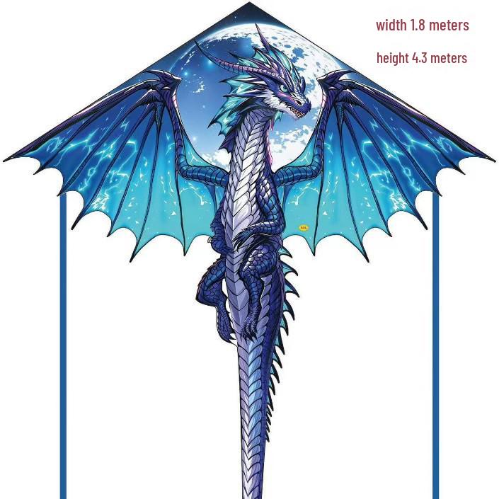 Winged Dragon Kite: High-End Cartoon Kite for Kids