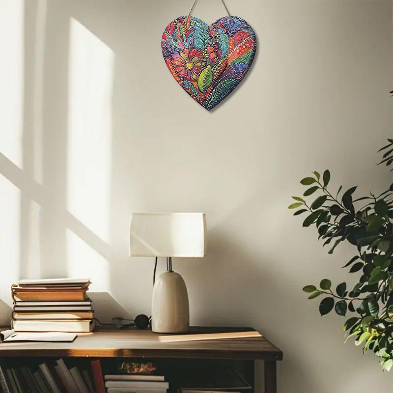 Wooden Hanging Decorative Signs, Indoor or Garden Decoration, 2D Flat Pendants, Housewarming Gifts for Friends