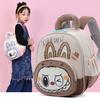 Childrens Cartoon Backpack For Kindergarten With Nylon Material And Weightreducing Shoulder Straps For Boys And Girls