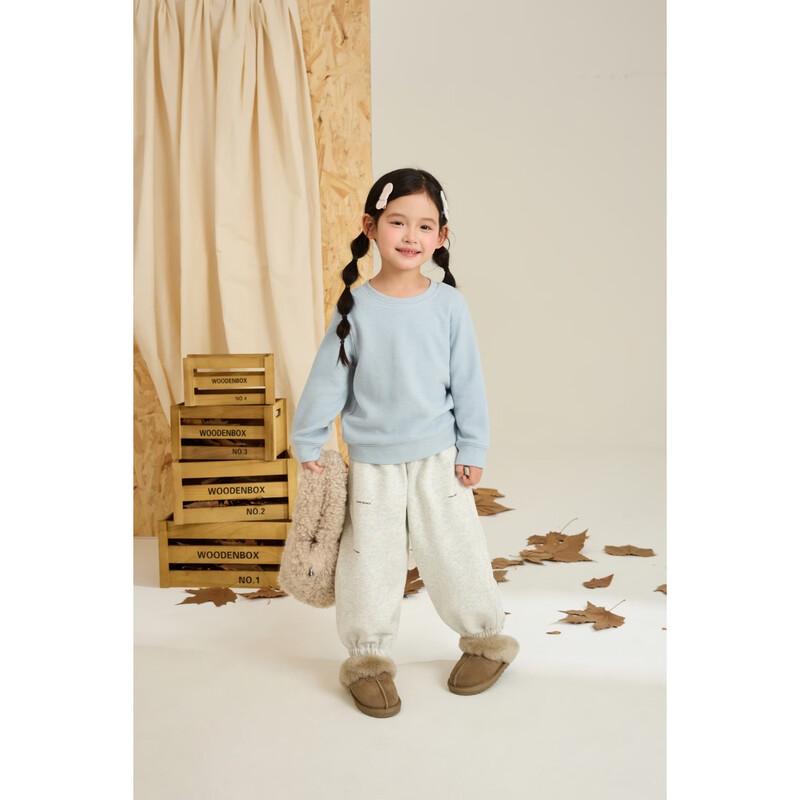 Kids' Velvety Warm Long Sleeve T-shirt