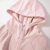 Damen 2024 Slim Fit Rosa Jacke und Pullover für Frühling und Frühherbst