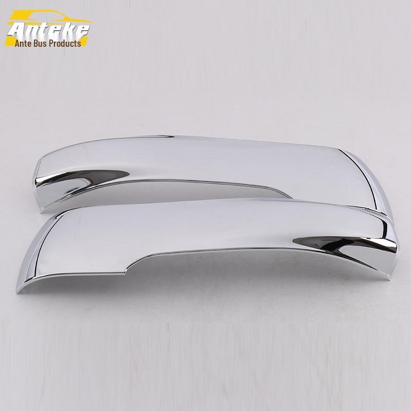 Compatible GS8 Rearview Mirror Trim Cover - Electroplated Reflector Decorative Sticker for 17 Models