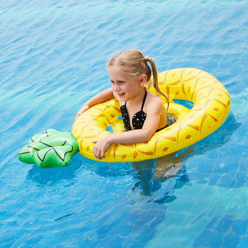 

PVC Pineapple Baby Inflatable Swimming Seat Ring 40cm (suitable for ages 1-5)