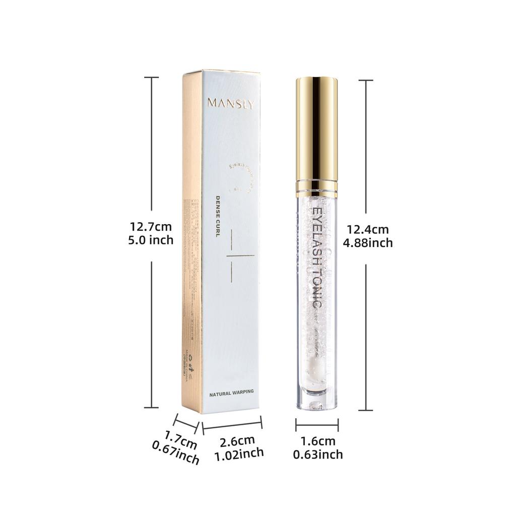 Lamuseland Crème réparatrice fortifiante naturelle pour cils longs et épais