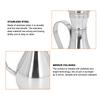 304 Stainless Steel Oil Dispenser Bottle 350ml/500ml Oil Can Container  Restaurant Use