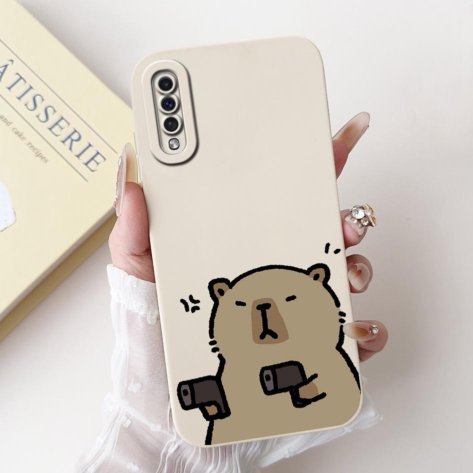 For Samsung Galaxy A50 A50S Case SM-A505F SM-A507F Full Cover Bumper Cute Panda Soft Silicone Phone Case For Samsung A30S Bumper
