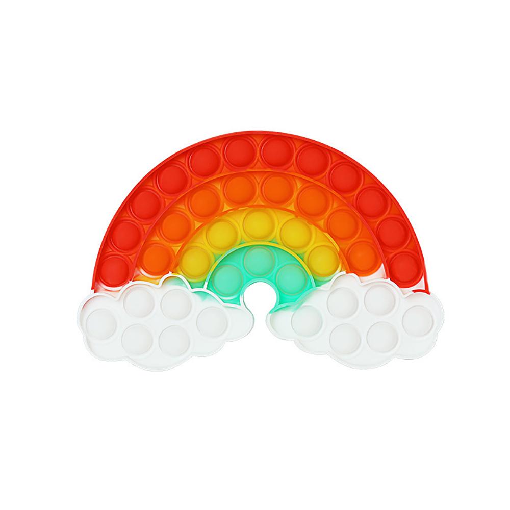 Silikon Welt Kawaii Stressabbau Sensorische Quetschspielzeuge Anti-Stress-Spielzeug Weiche Blase Kinder Spiel Hand Entspannung Dekompression Spielzeug