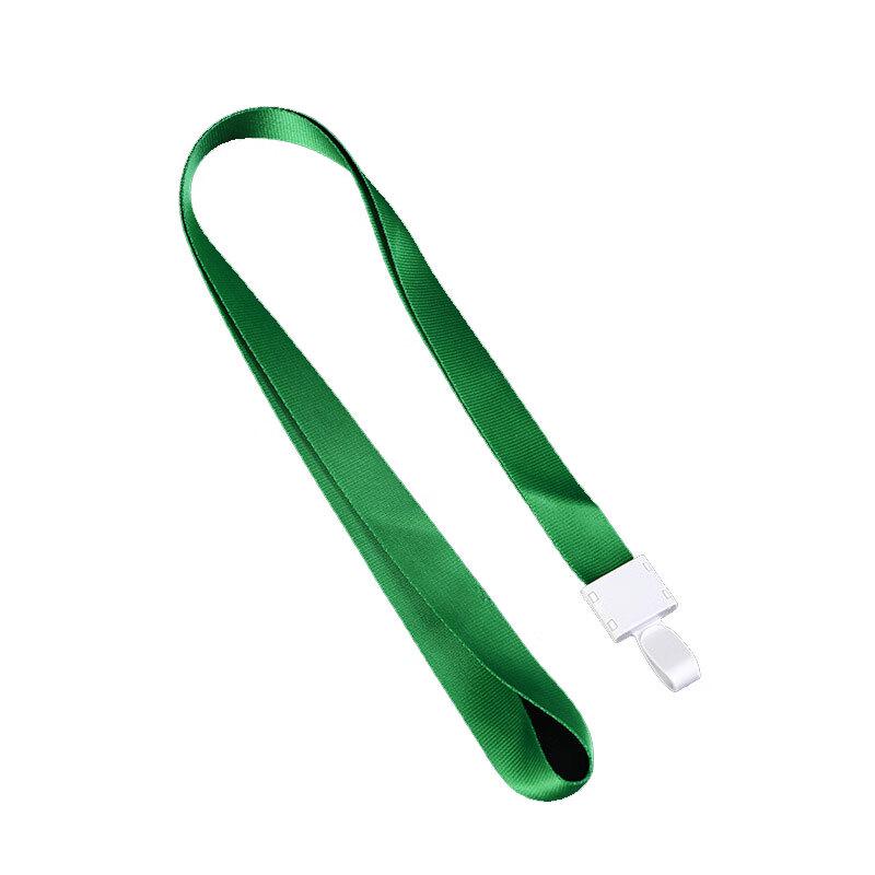 Fanxing Green ID Badge Lanyards - 50 Pack