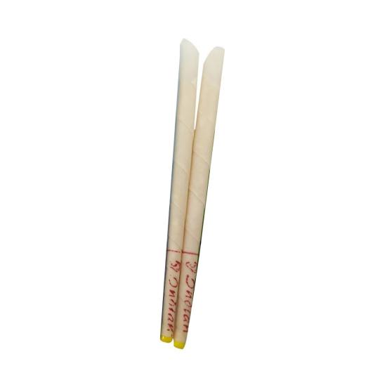 50Pcs Ear Candling Waxing Coning Therapy Smoke Free Natural Beewax with Plug