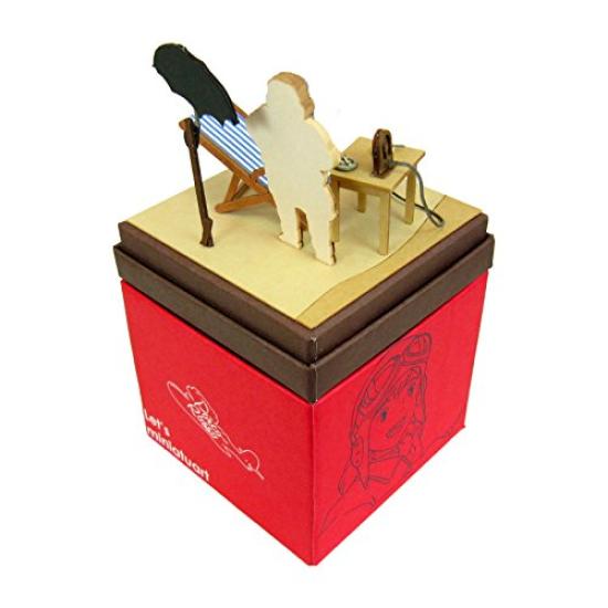 Sankei Studio Ghibli mini Porco Rosso Hideout Papercraft Porco's Non-scale MP07-23