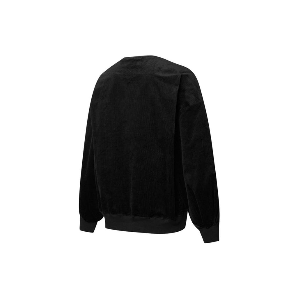 Puma Cord Crewneck Sweatshirt With Contrast Pocket Women Sweatshirt Black 534753-01