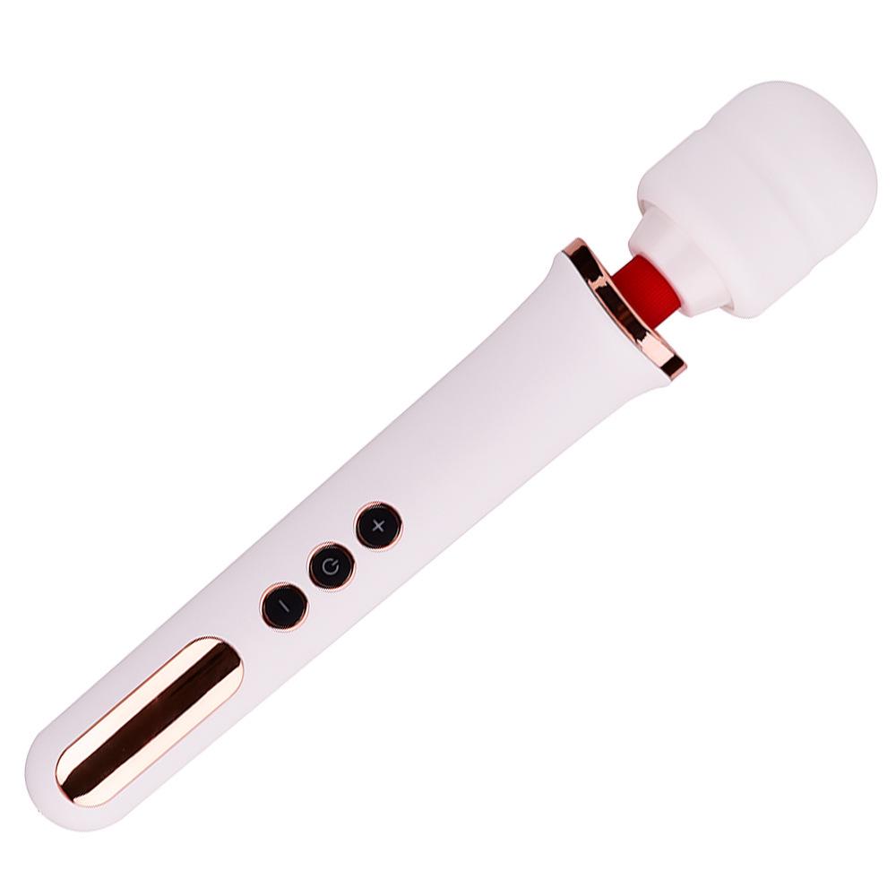 Wiederaufladbarer Großer AV-Vibrator für Frauen - Super Starker Mehrfrequenz-Masturbator.