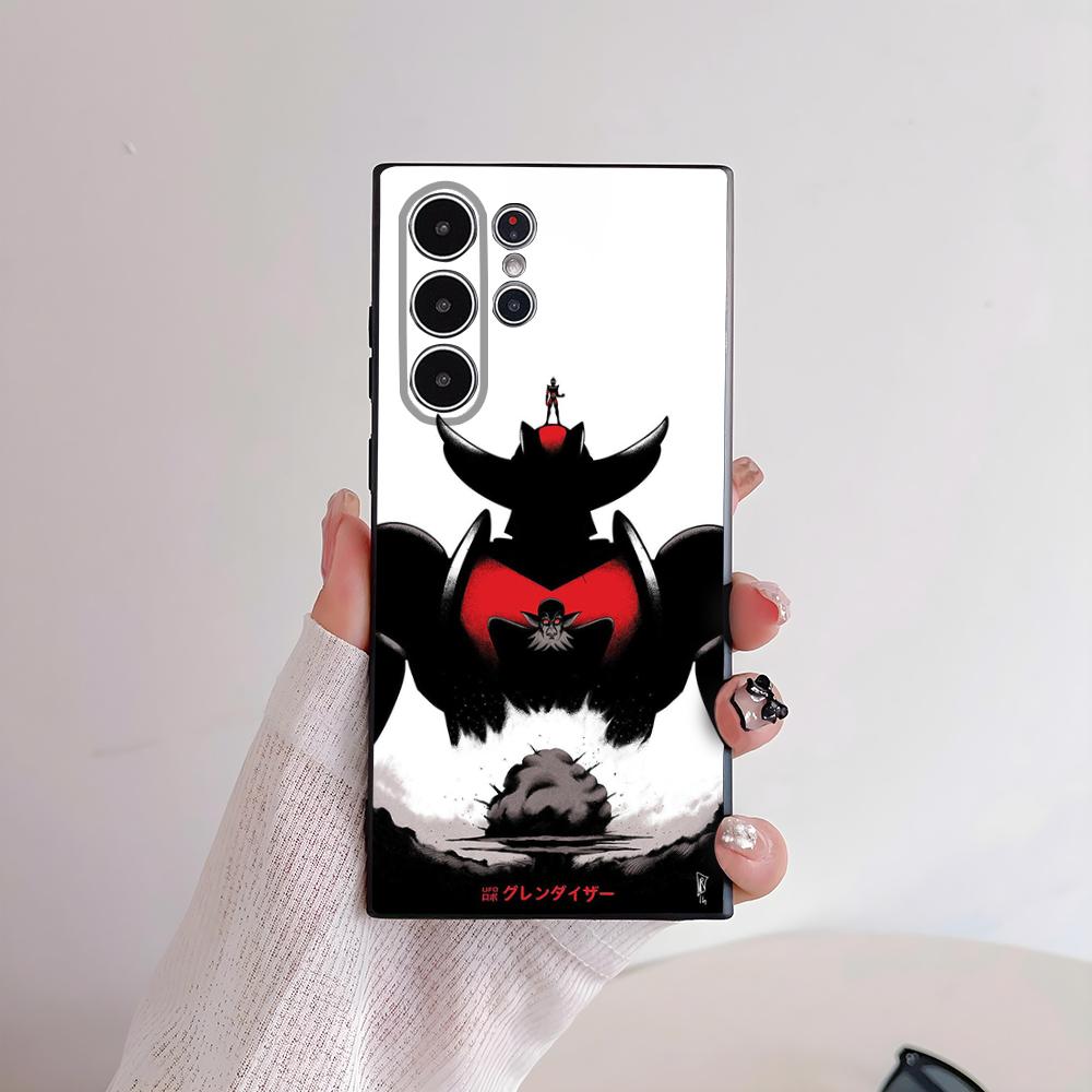 UFO cool R-Robot Grendizer Phone Case for Samsung S series s21 s22 s23 s24 s25 FE Plus Ultra TPU Soft to Skin-friendly case